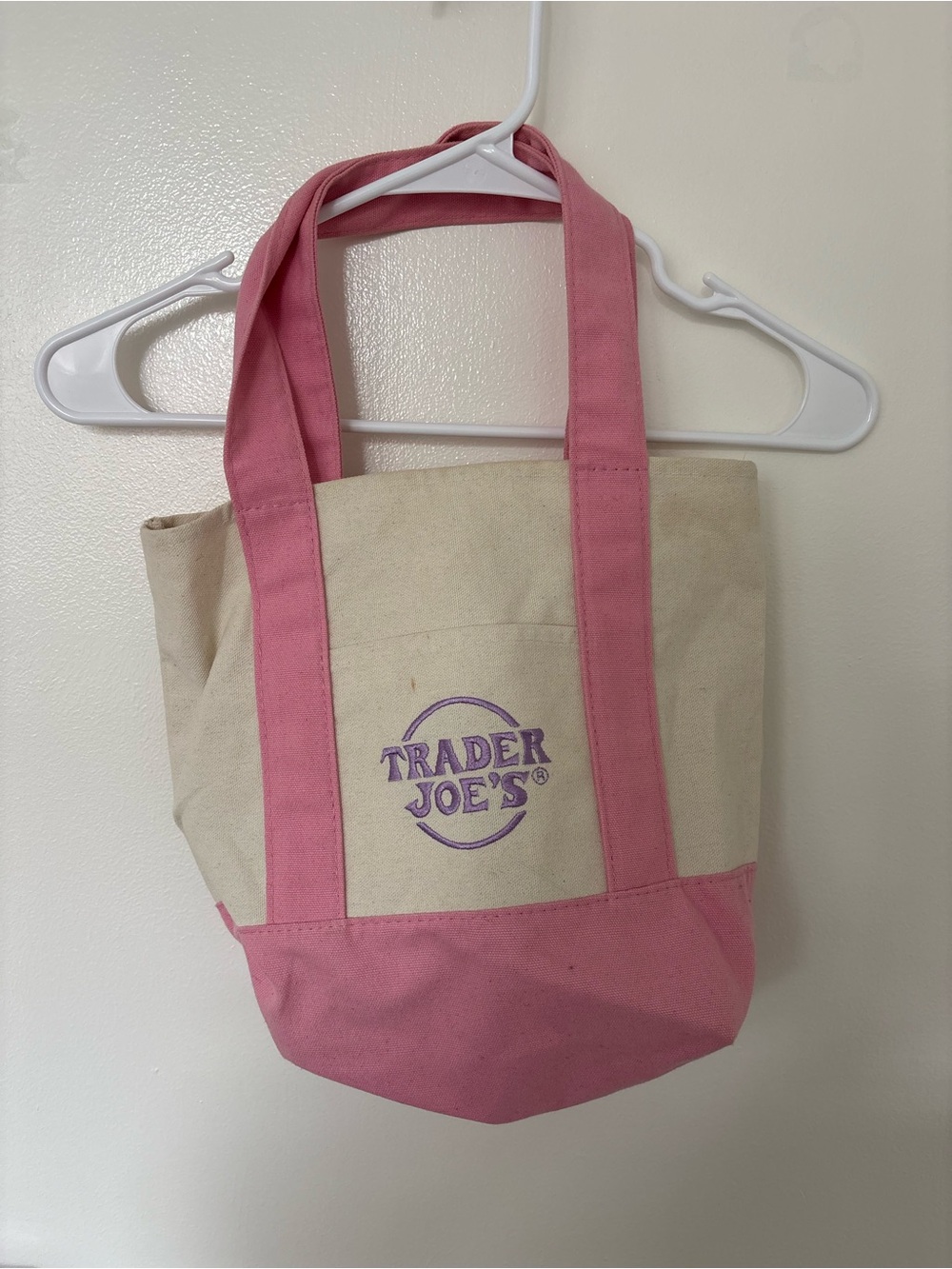 Trader Joe’s mini canvas tote